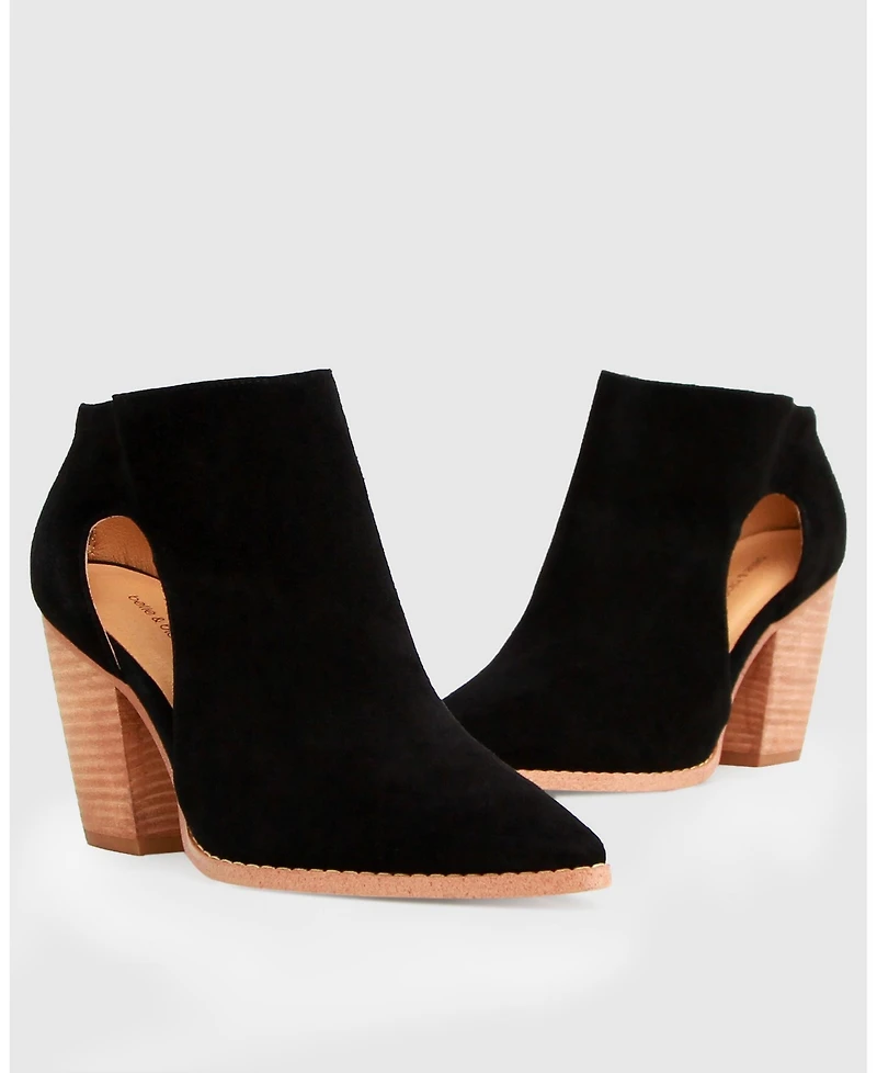 Women Belle & Bloom Midnight Special Suede Ankle Boot
