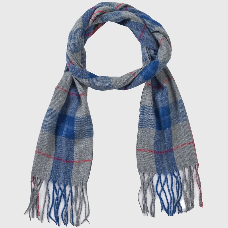 Alpine Swiss Men's Scarf Soft 80 Inch Long Warm Scarves Plaids Winter Shawl