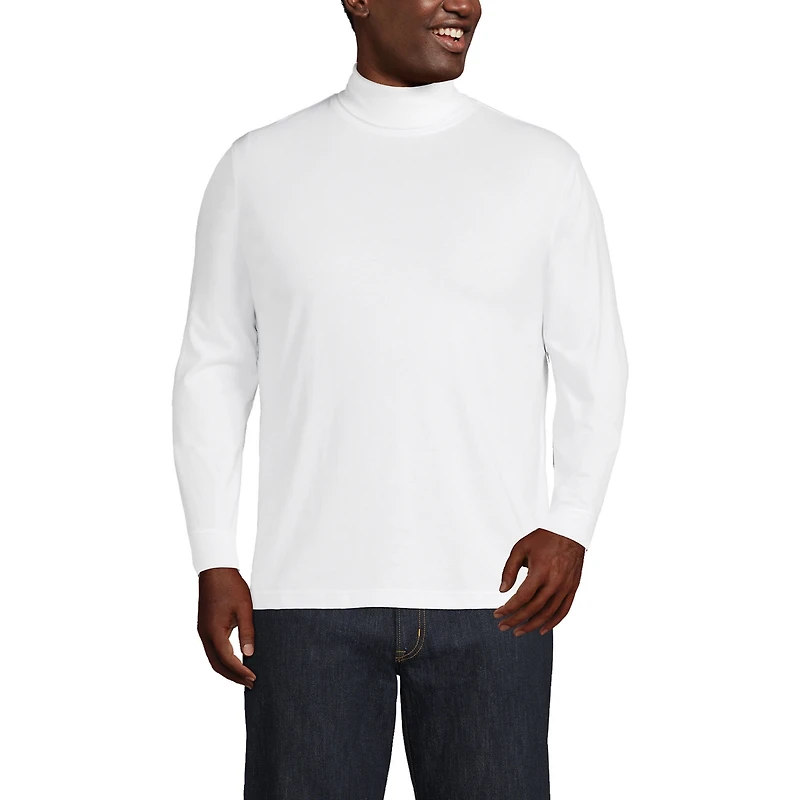Lands' End Big & Tall Super-t Turtleneck