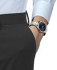 Tissot Men's Swiss Pr 100 Stainless Steel Bracelet Watch 40mm