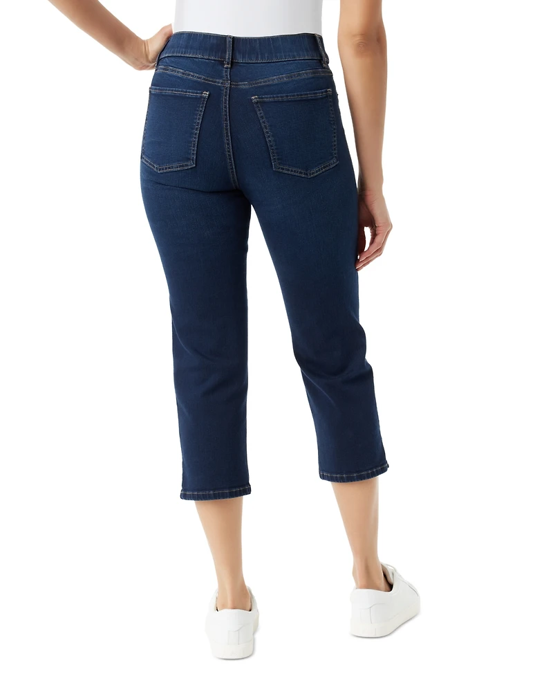 Gloria Vanderbilt Women's Shape Effect Pull-On Capri Jeans