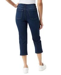 Gloria Vanderbilt Women's Shape Effect Pull-On Capri Jeans
