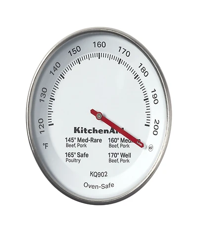 KitchenAid 3" Dial Leave-In Oven and Grill Safe Meat Thermometer