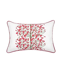 Berries Tree Printed Throw Pillow