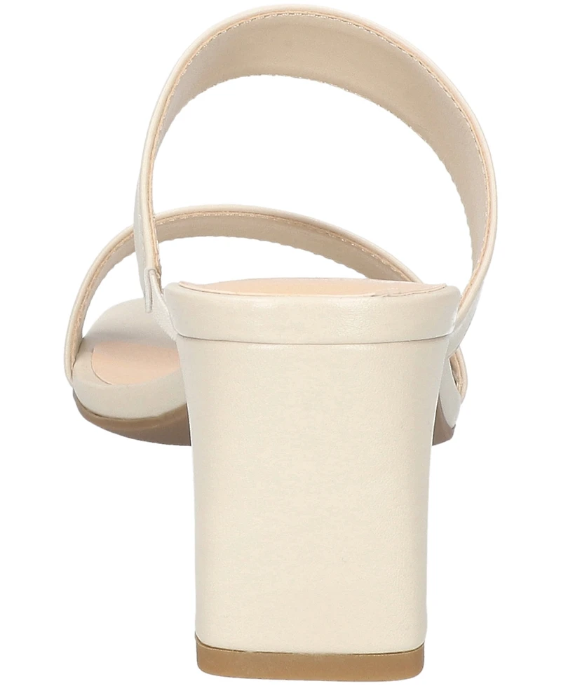 Easy Street Women's Clovelle Slip-On Block Heel Sandals