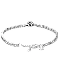 Pandora Cubic Zirconia Disney Minnie Mouse Tennis Bracelet