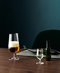 Holmegaard Bouquet Beer Glasses, Set of 6