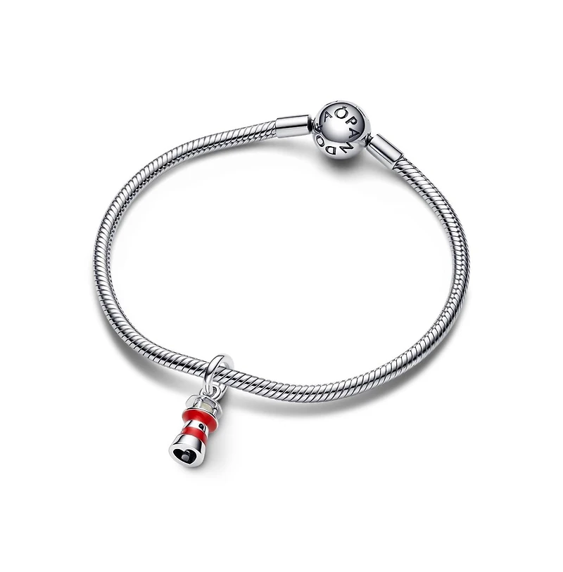 Pandora Sterling Silver Glow-in-the-Dark Lighthouse Dangle Charm