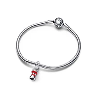 Pandora Sterling Silver Glow-in-the-Dark Lighthouse Dangle Charm