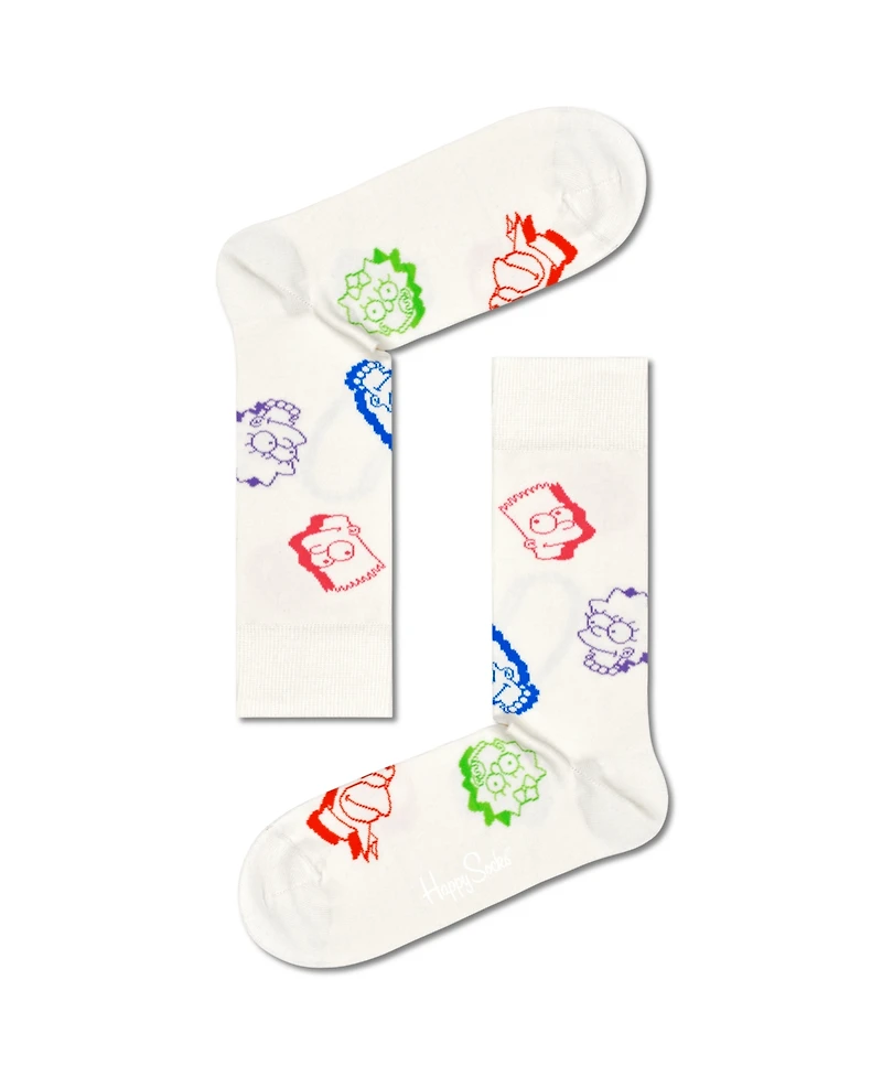 Happy Socks Men's Clouds in the Sky Socks Gift Set, Pack of 4