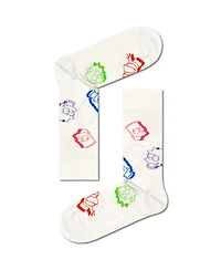 Happy Socks Men's Clouds in the Sky Socks Gift Set, Pack of 4