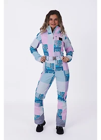 Oosc Clothing Women's Patchwork Chic Ski Suit
