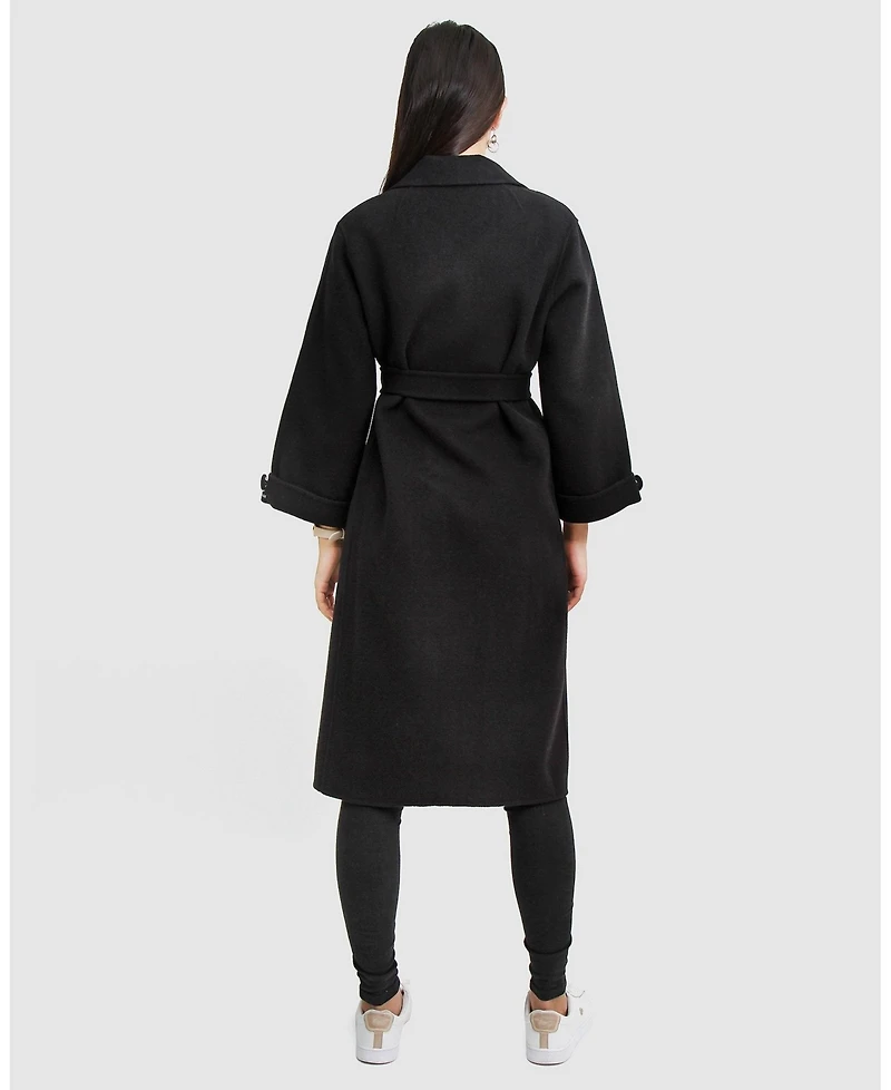 Belle & Bloom Women's Stay Wild Oversized Wool Coat