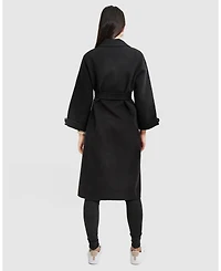 Belle & Bloom Women's Stay Wild Oversized Wool Coat