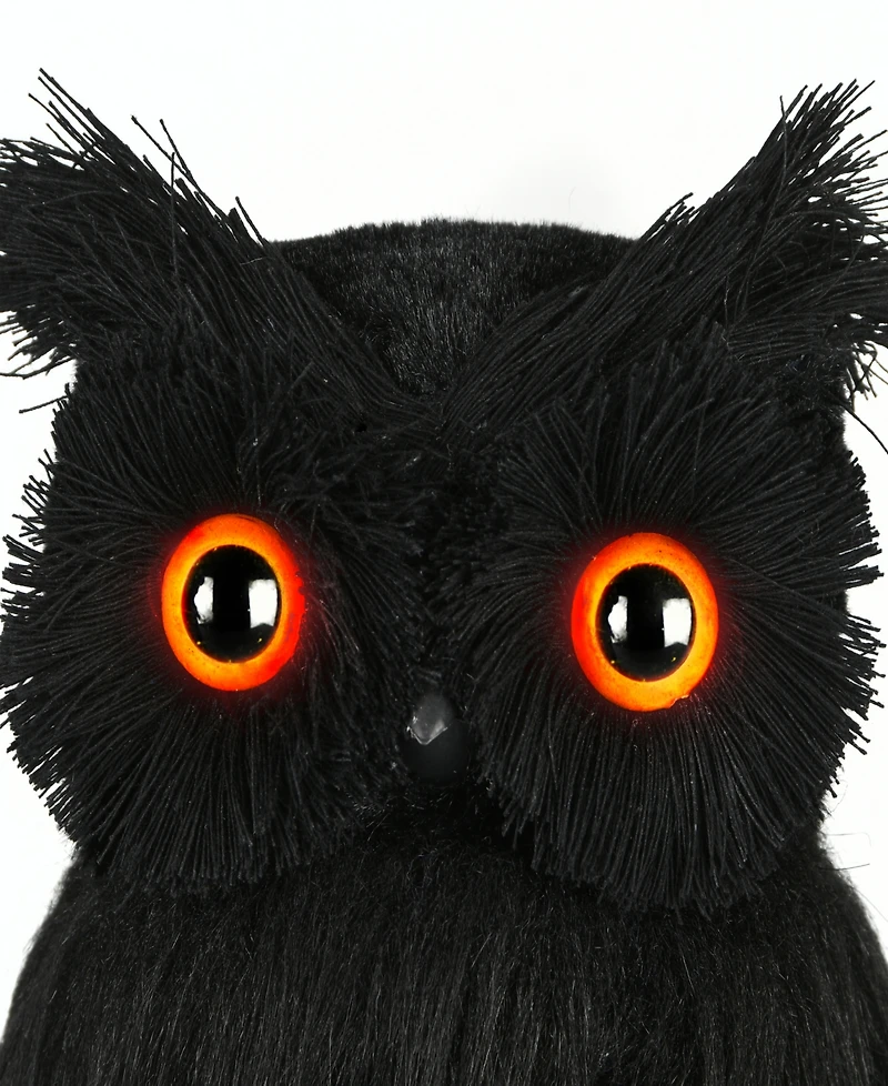 National Tree Company 11" Eerie Eyes Owl
