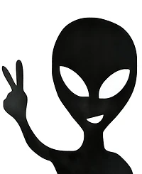 National Tree Company 38" Halloween Alien Garden Stake