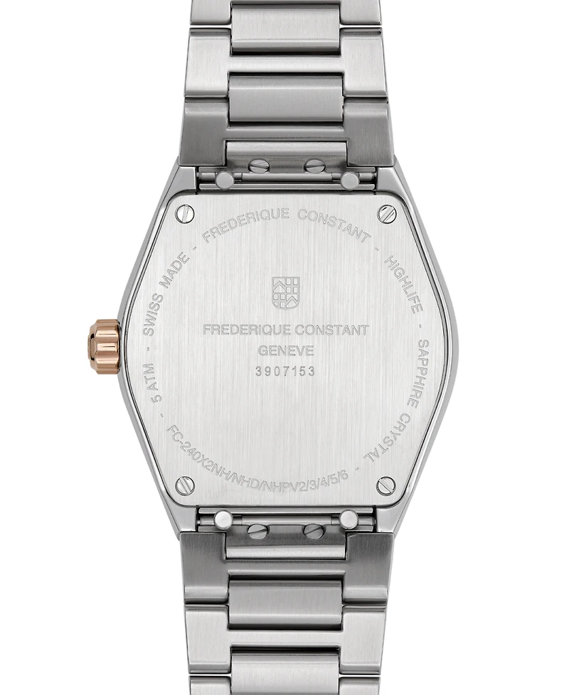 Frederique Constant Men's Swiss Automatic Highlife Cosc Two-Tone Stainless Steel Bracelet Watch 41mm