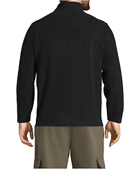 Lands' End Big & Tall Anyweather Fleece Quarter Zip Pullover