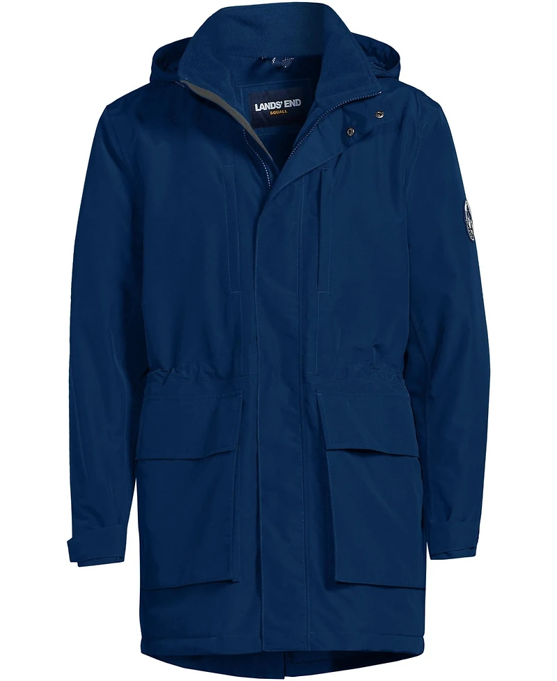 Lands' End Men's Big & Tall Squall Insulated Waterproof Winter Parka