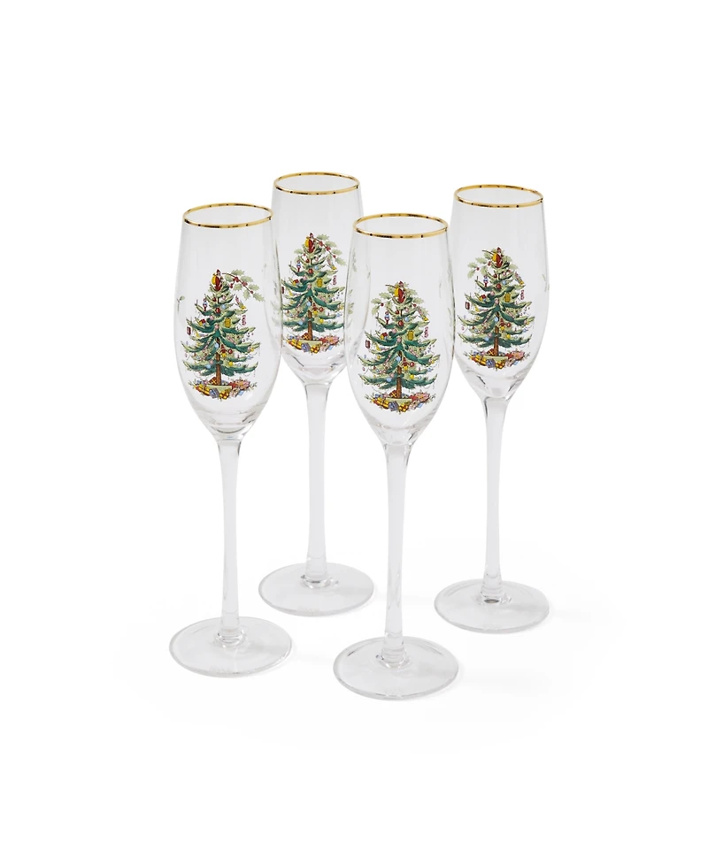 Spode Christmas Tree Brunch Glassware Set, 5 Piece
