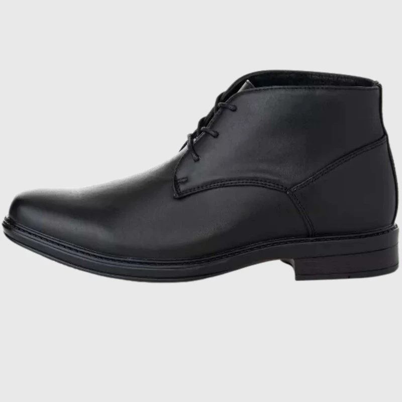 Alpine Swiss Men's Ankle Boots Dressy Casual Leather Lined Dress Shoes Lace up