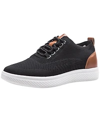 Alpine Swiss Men's Brad Lightweight Dress Sneakers – Breathable Mesh Oxford Shoes for Business Casual & Everyday Comfort with Cushioned Sole