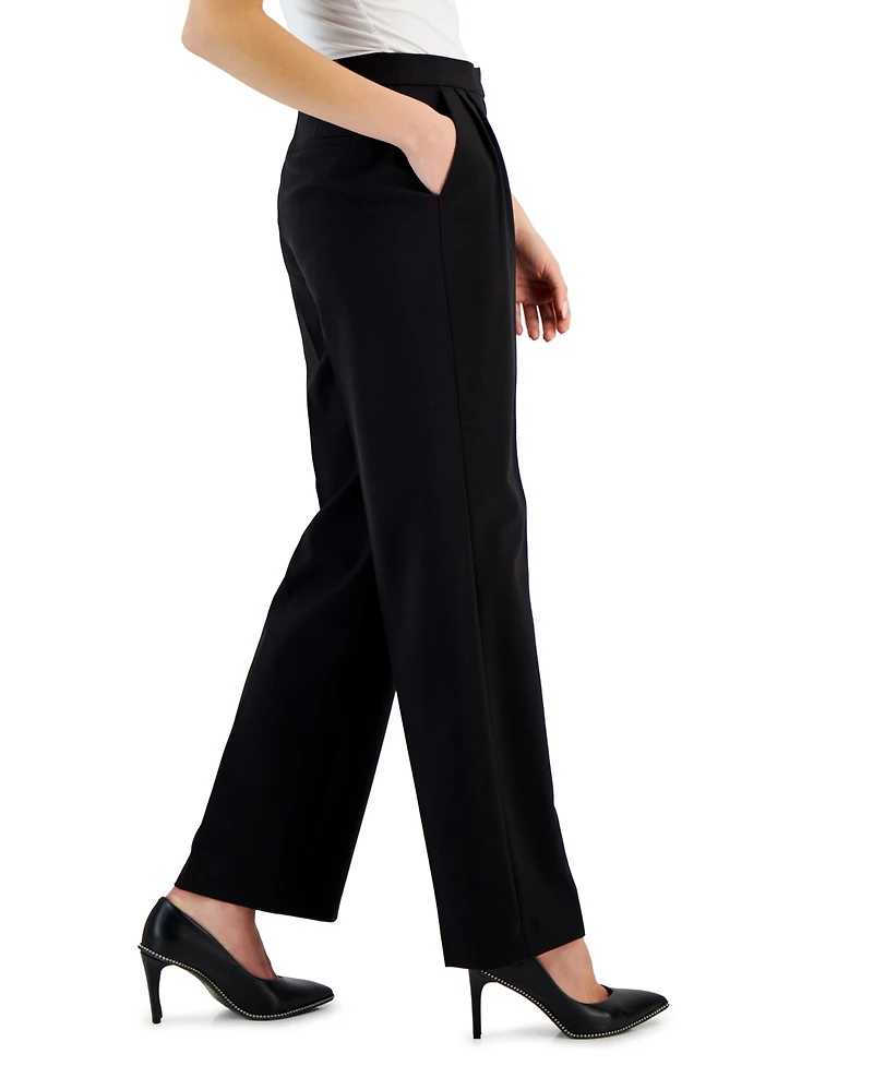 Bar Iii Women's Bi-Stretch Wide-Leg Pants, Created for Macy's