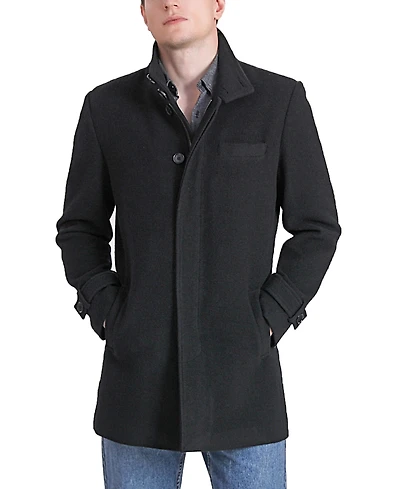 Landing Leathers Men Owen Wool Blend Car Coat