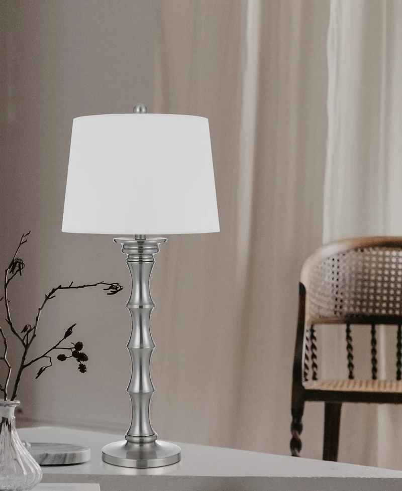 32" Height Metal Table Lamp Set