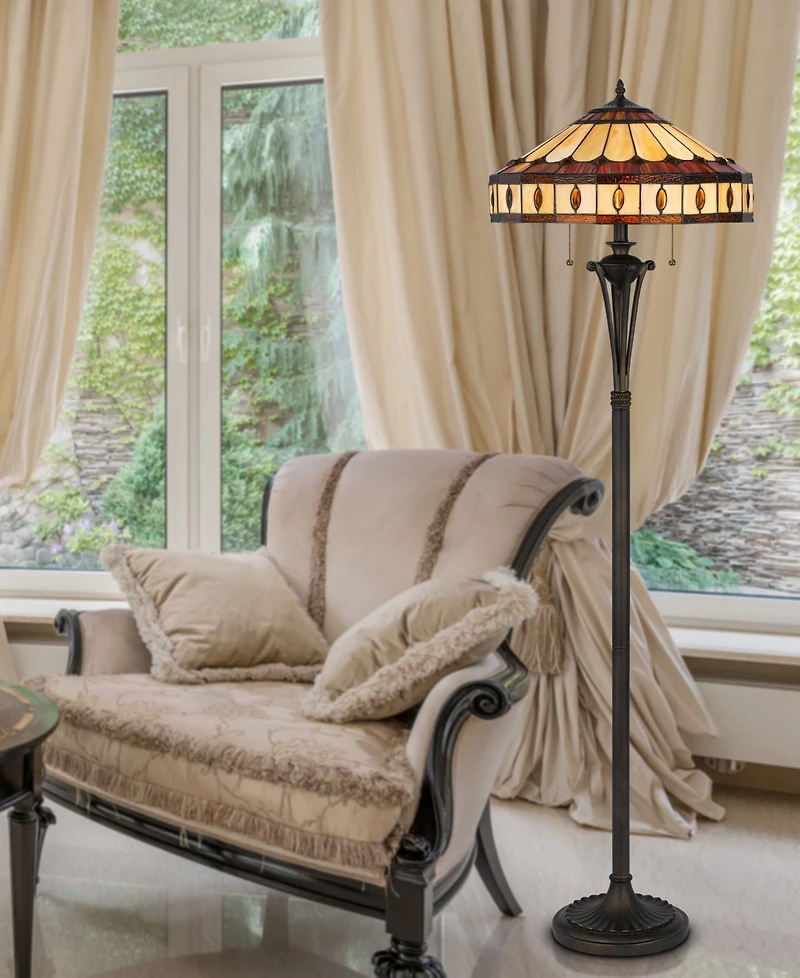 61" Height Resin Floor Lamp