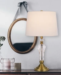 25" Height Metal Table Lamp Set