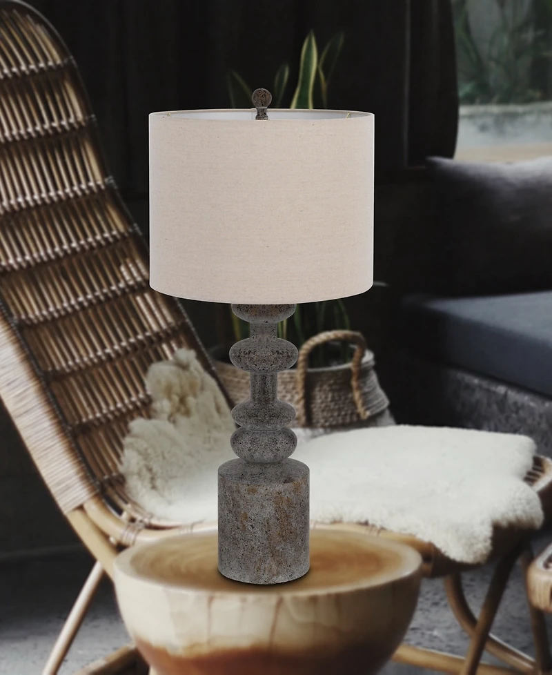 31" Height Resin Table Lamp Set