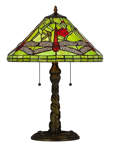 23.5" Height Metal and Resin Table Lamp