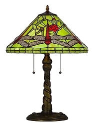 23.5" Height Metal and Resin Table Lamp