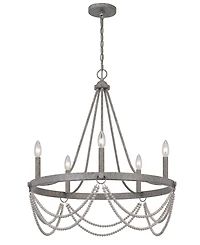 Anniston 29" Height Metal Chandelier