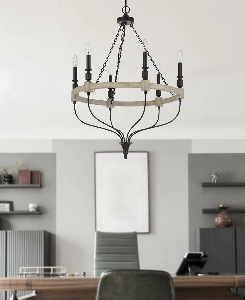 Grove 35" Height Metal Chandelier