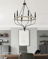 Grove 35" Height Metal Chandelier