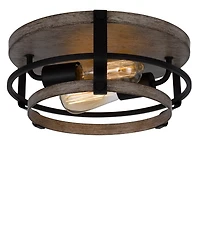 Clarita 5" Height Metal Semi Flush Mount