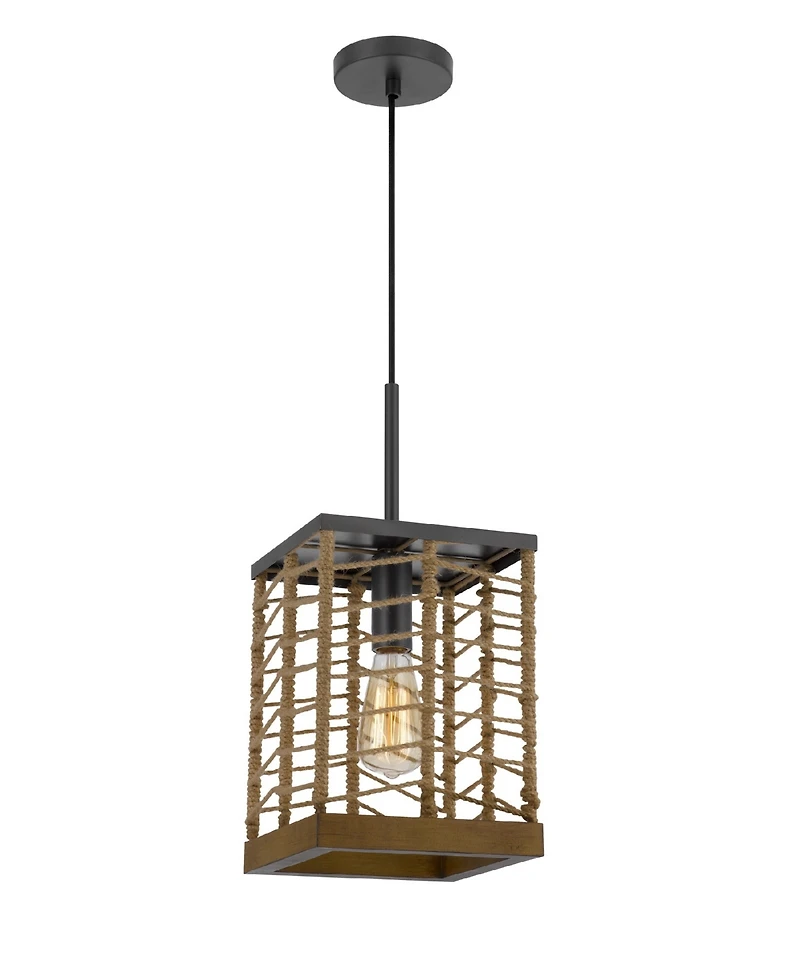 Winfall 1 Light 18" Height Metal Pendant