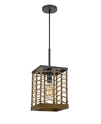 Winfall 1 Light 18" Height Metal Pendant