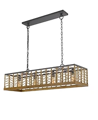 Winfall 4 Light 11" Height Metal Pendant