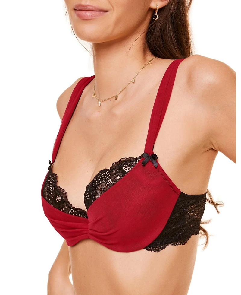 Adore Me Clairabelle Women's Push Up Demi Bra