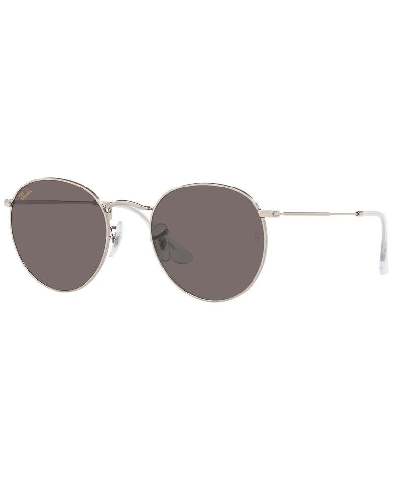 Ray-Ban Unisex Round Metal Legend Gold Sunglasses, RB3447L
