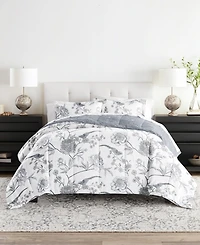 ienjoy Home Molly Botanicals Reversible 3-Pc. Comforter Set, Full/Queen