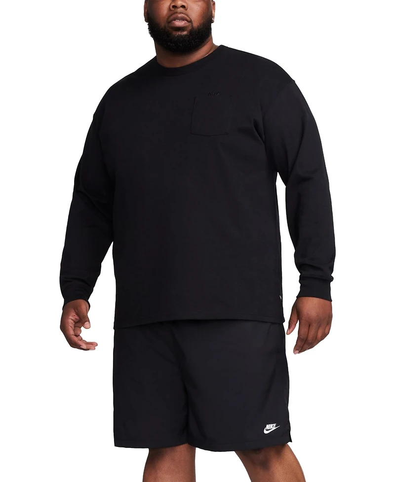 Nike Men's Club Flow Relaxed-Fit 6" Drawstring Shorts