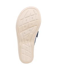 LifeStride Women's Smile Washable Slide Wedge Sandals