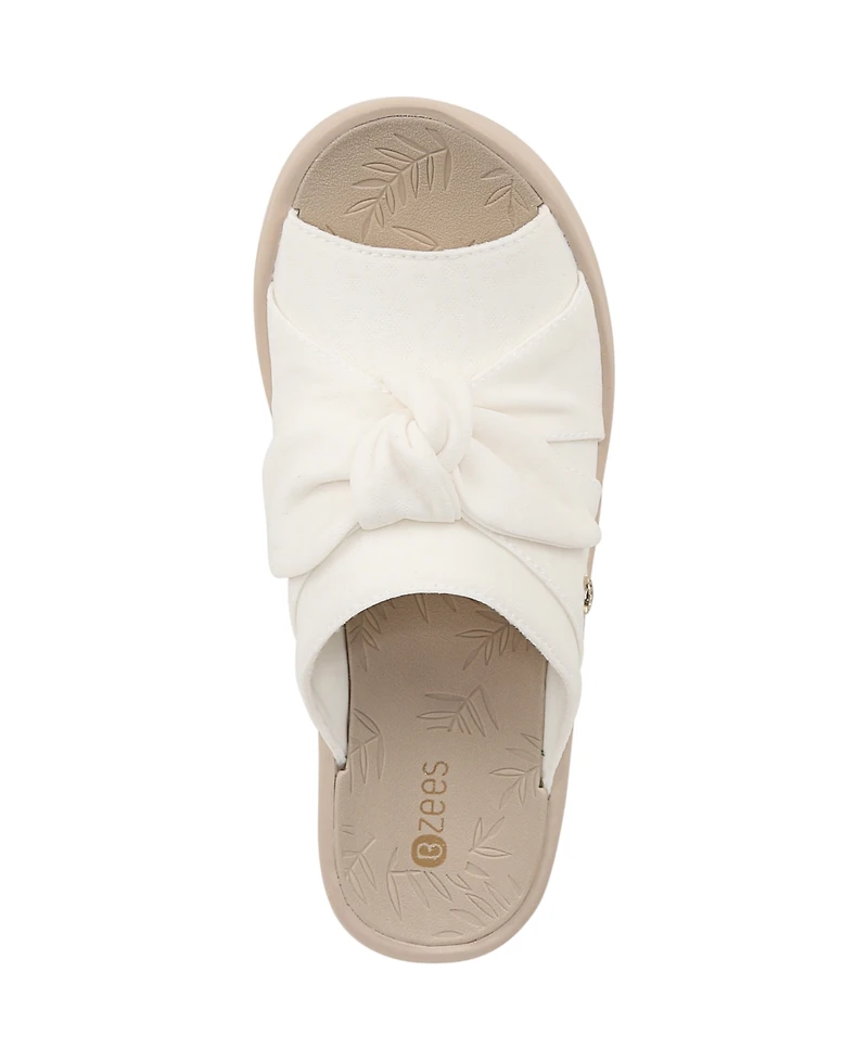 LifeStride Women's Smile Washable Slide Wedge Sandals