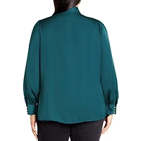 City Chic Plus Size In Awe Top