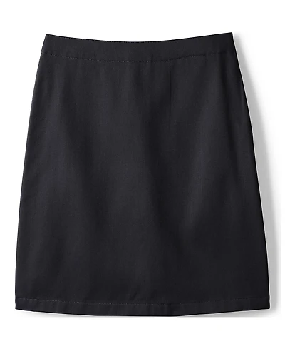 Lands' End Girls School Uniform Blend Chino Skort Top of Knee