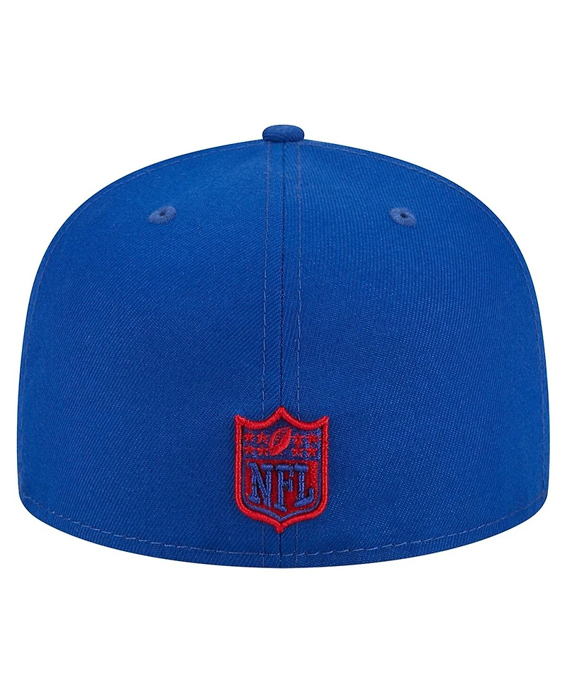 Men's New Era Royal New York Giants Main 59FIFTY Fitted Hat